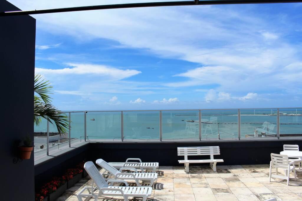 Ferienwohnung 13 Flat Beira Mar Com Energia, Vaga, 3 Camas, Wi-Fi E Ar Fortaleza  Exterior foto